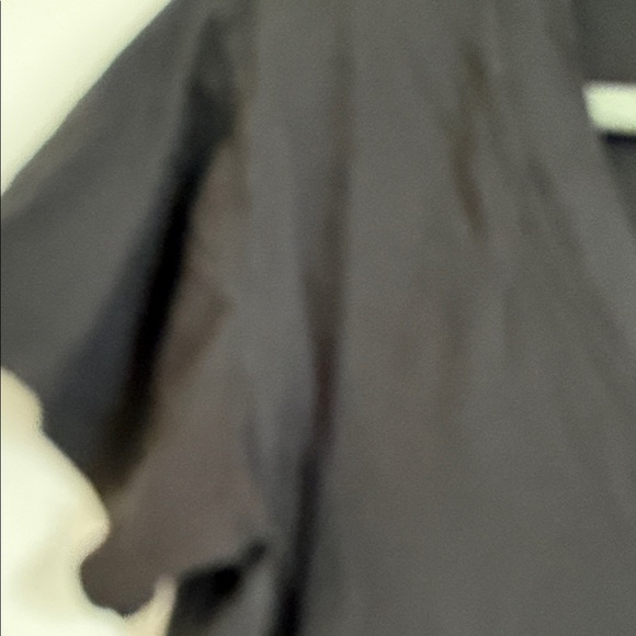 perfectwhitetee Black V-Neck Short Sleeve Tee - Picture 3 of 7